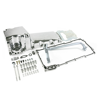 TSP, Aluminum LS-Series Oil Pan Kit for Engine Swap Applications, Polished