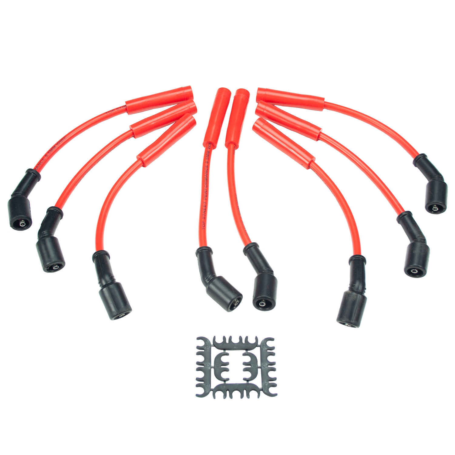TSP, 8.5mm LS Spark Plug Wire Set, 180� Boots, 9-3/4