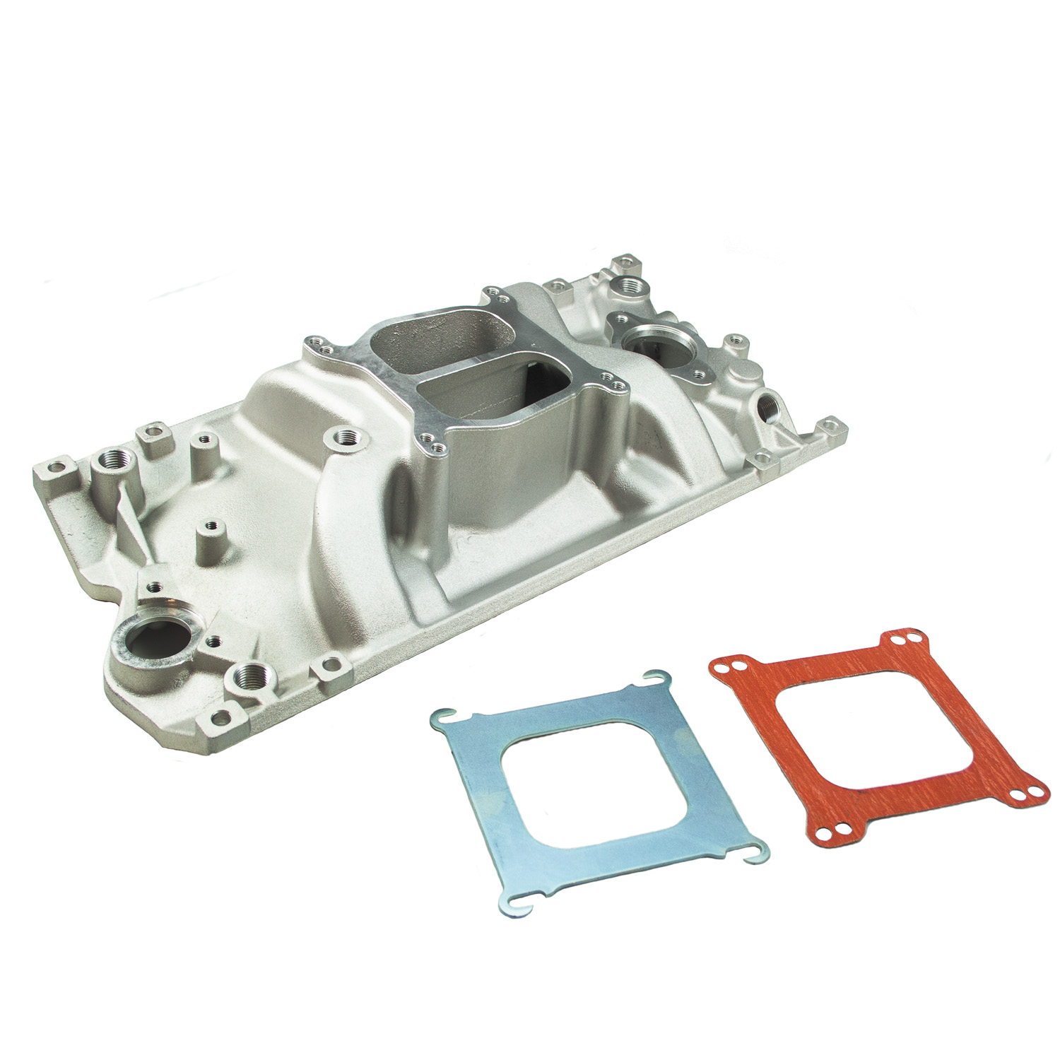 TSP High Performance Intake Manifold, Chev SB Vortec '96-Later, Satin Finish