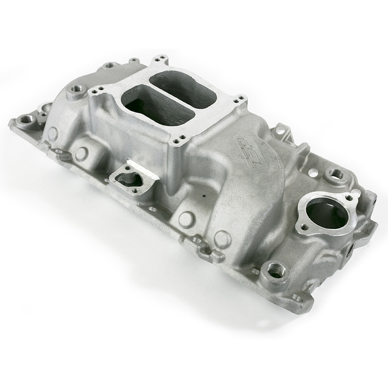 TSP High Performance Intake Manifold, Chev BB Oval Port, Satin Finish