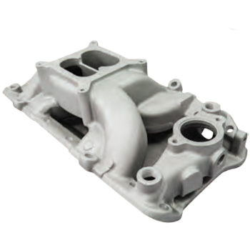 TSP, Air Gap Dual Plane Intake Manifold, Chev BB, Oval Port, Satin Finish