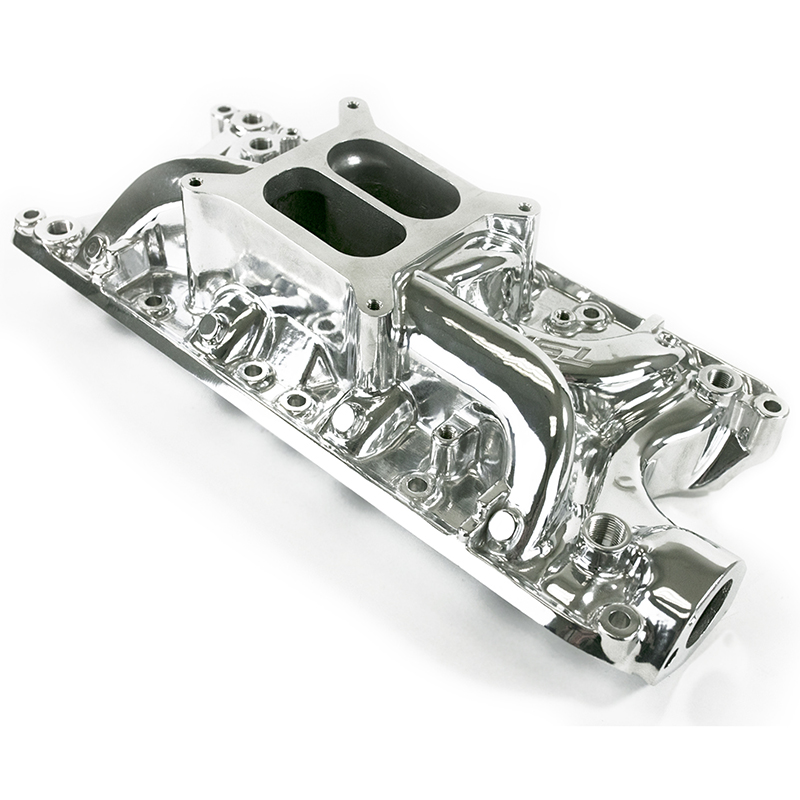 TSP, High Performance Intake Manifold, Ford SB, Polished Finish