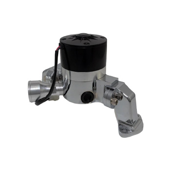 TSP, Aluminum Electric Water Pump-Chevy BB, 35 GPM, Chrome