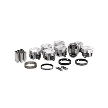 Icon FHR Pistons & Ring Set, BB Chev 396/402, Dome,