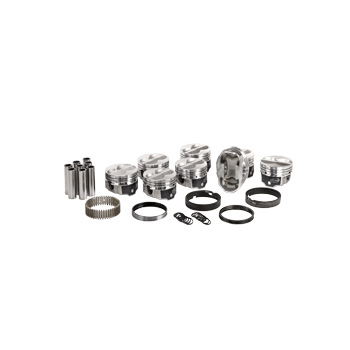 Icon FHR Pistons & Ring Set, Ford 331, 4VR Flat Top, 9.6:1