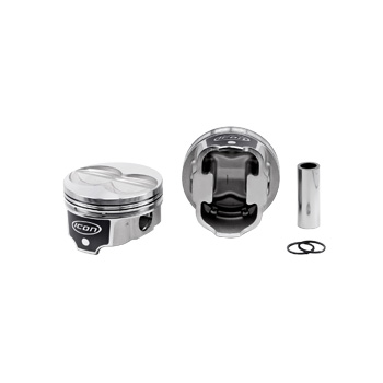 Icon, FHR Series Pistons, Pontiac 455 V8, Flat Top, 4.151