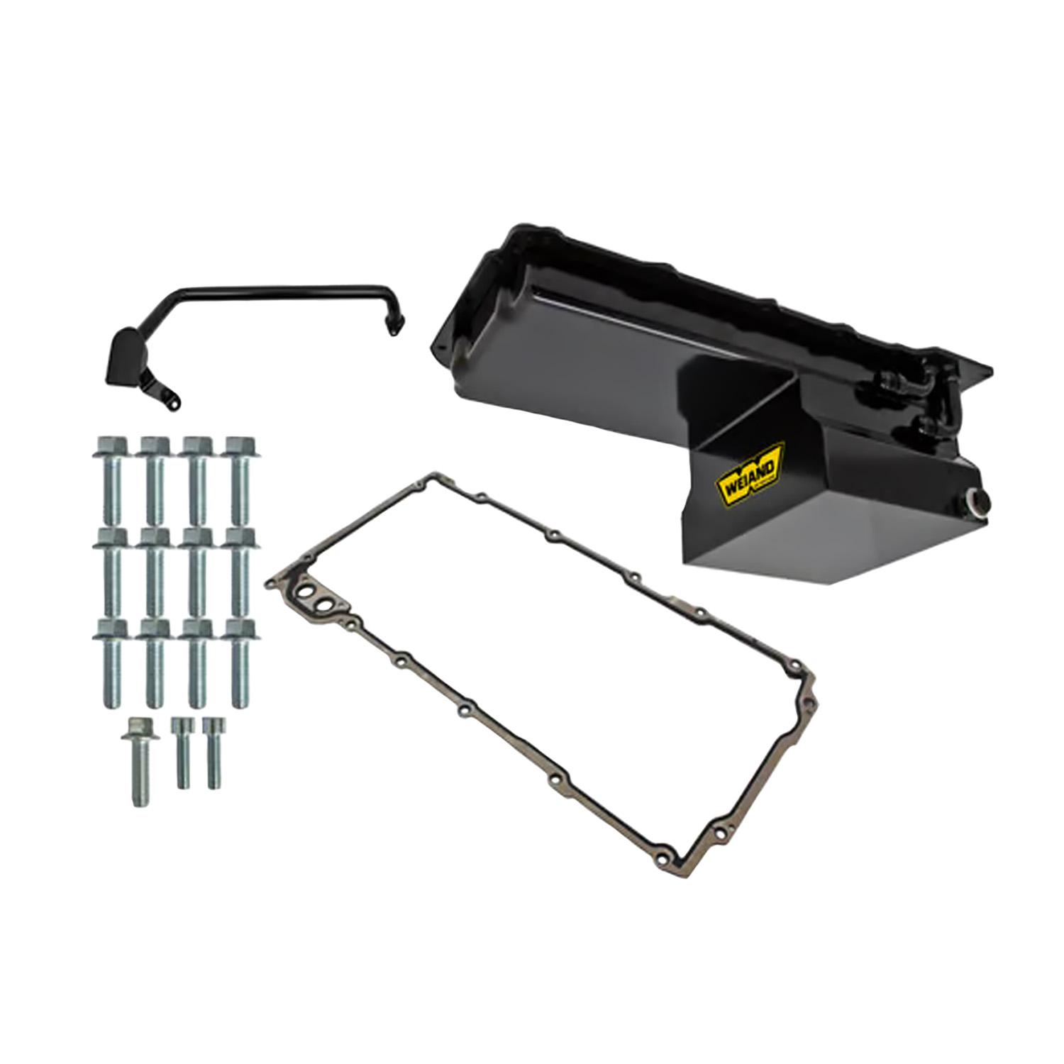 Engine Oil Pan Kit, Rear Sump, Fabricated, 7QT, 6in Deep