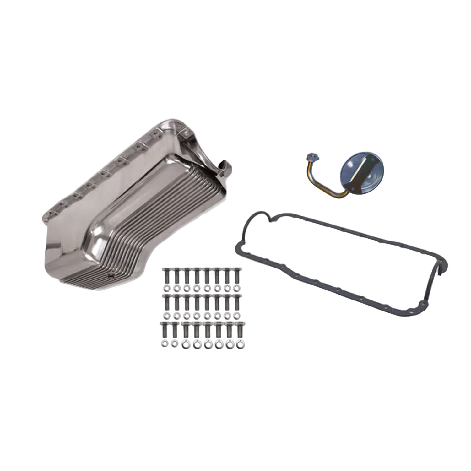 Engine Oil Pan Kit, Rear Sump, 4QT, 7.313in Deep