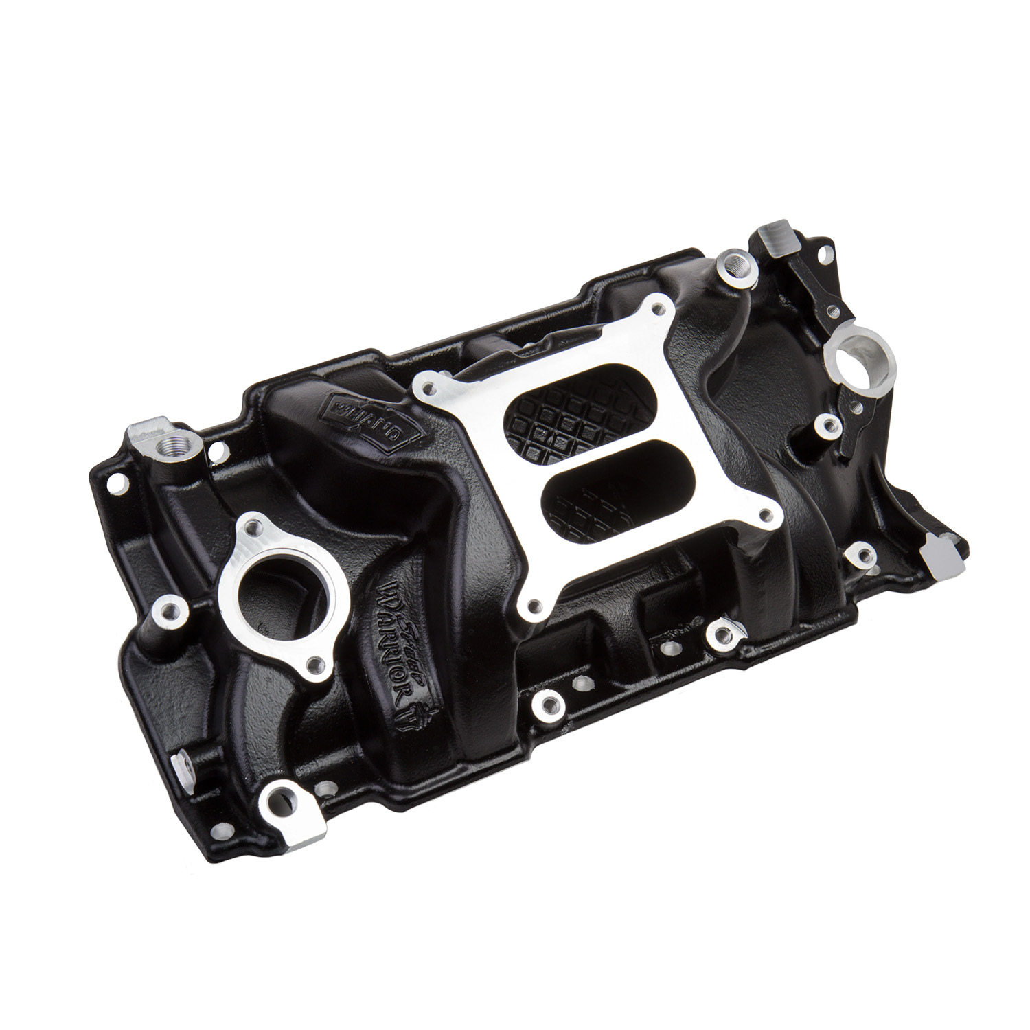 Weiand, Speed Warrior Aluminum Intake, Chev SB Gen I, Black