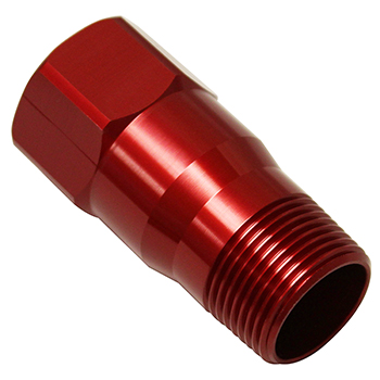 Meziere, Electric Water Pump Hose Inlet Fitting Adapter, 1