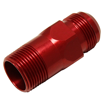 Meziere, Electric Water Pump Hose Inlet Fitting Adapter, -16 Male AN, 1