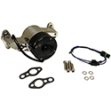 Meziere, Electric Water Pump, Chevrolet Small Block, Aluminum, Polished, 35 GPM, 6-8 Amps, Sold as Each