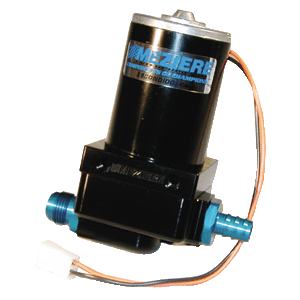 Meziere, Remote Electric Water Pump, Universal, -12 AN O-Ring, 3.5