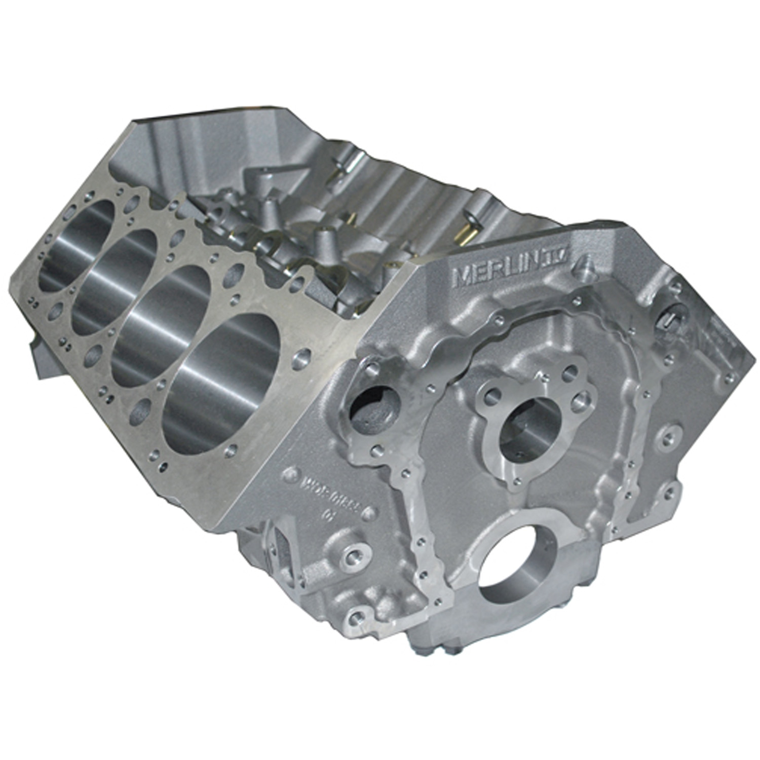 World Products, Merlin IV Chevrolet Big Block Cast Iron Race Blocks w/Billet Caps
