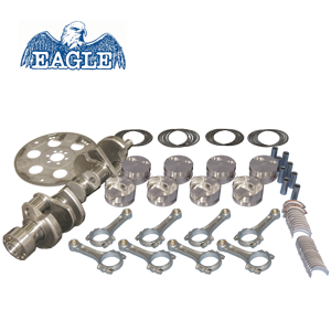 Eagle, Balanced Street & Strip Assembly, Chev 355 (1-pc Seal), 4.030