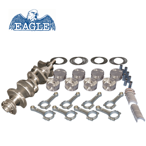 Eagle, Balanced Street & Strip Assembly, Chev 383 (2-pc Seal), 4.030