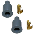 MSD, Replacement Boot & Terminal Kit, Straight Socket, Pair