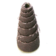 Standard Abrasives, Cartridge Roll, Alum. Oxide, Half Tapered, 5/8